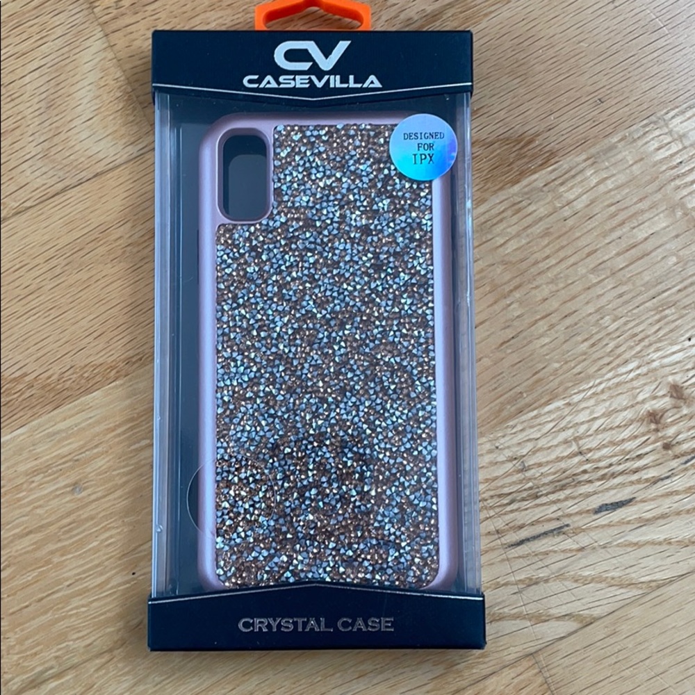 IPHONE X CRYSTAL CASE